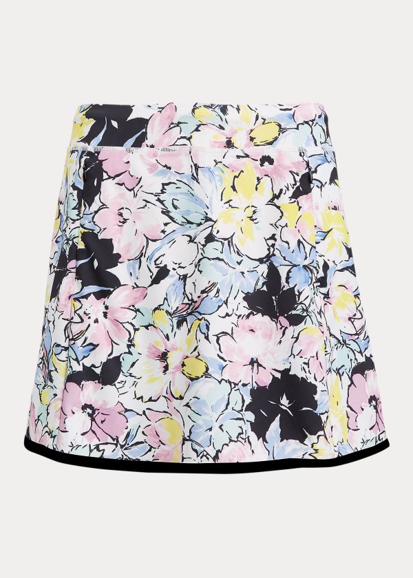 Women's Ralph Lauren Floral Flounce Golf Skorts | 089362ASH